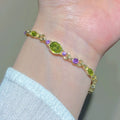 Flower Brass Bracelet