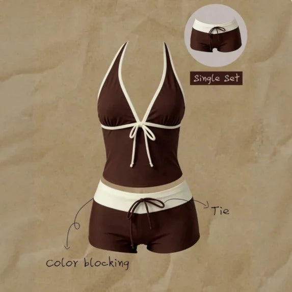 2-Piece Halter Tankini
