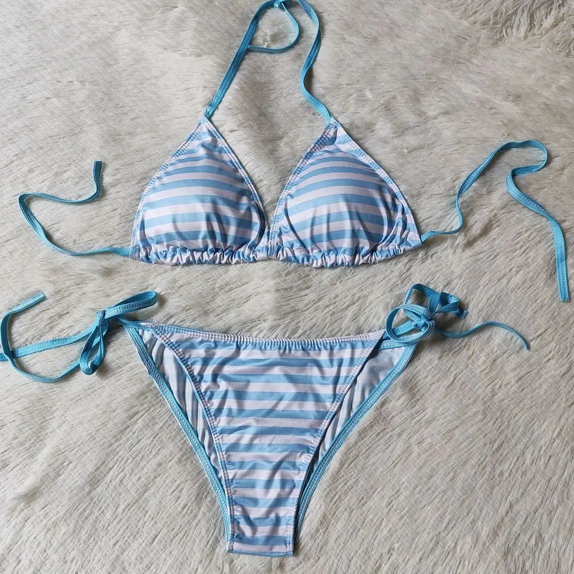 Stripe Two-Piece