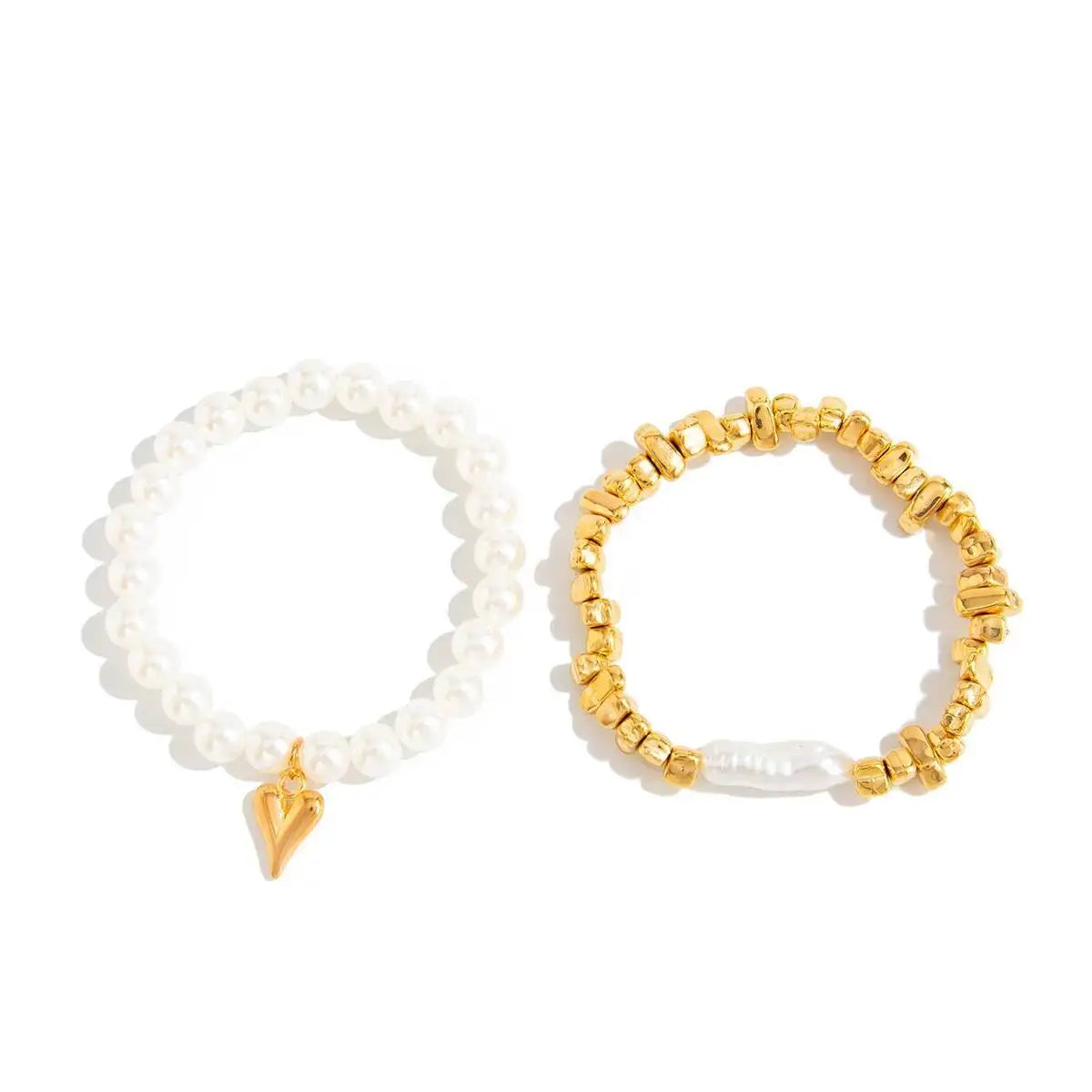 2Pcs Pearl Bracelet