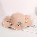 Wide-Brimmed Straw Hat