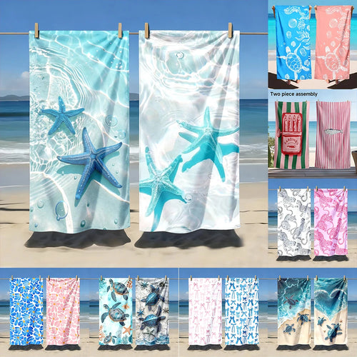 2pcs Summer Beach Towels