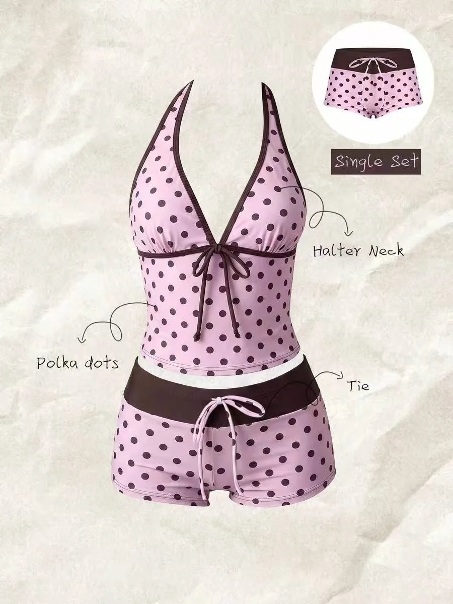 2-Piece Halter Tankini