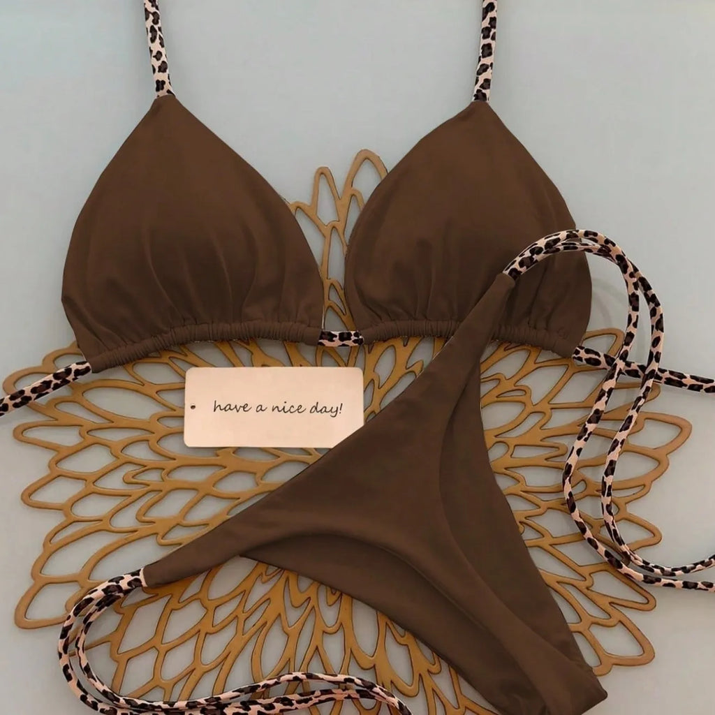 Leopard bikini