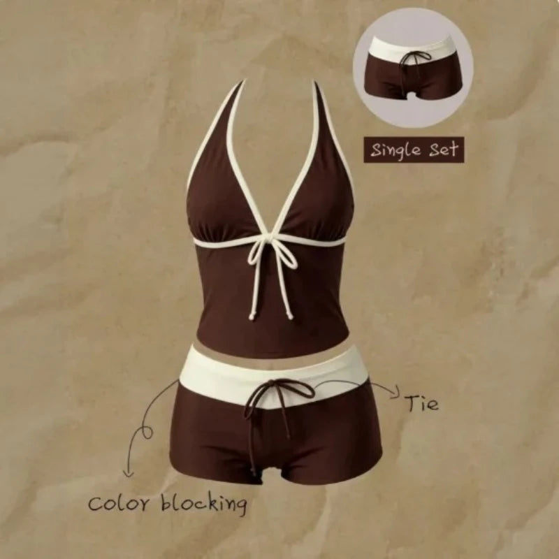 2-Piece Halter Tankini