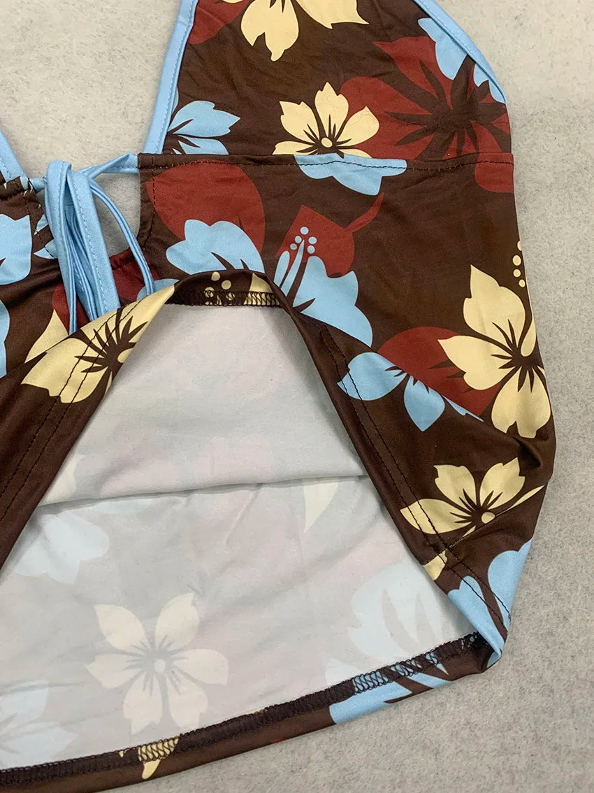 Hawaiian Two Piece Tankini