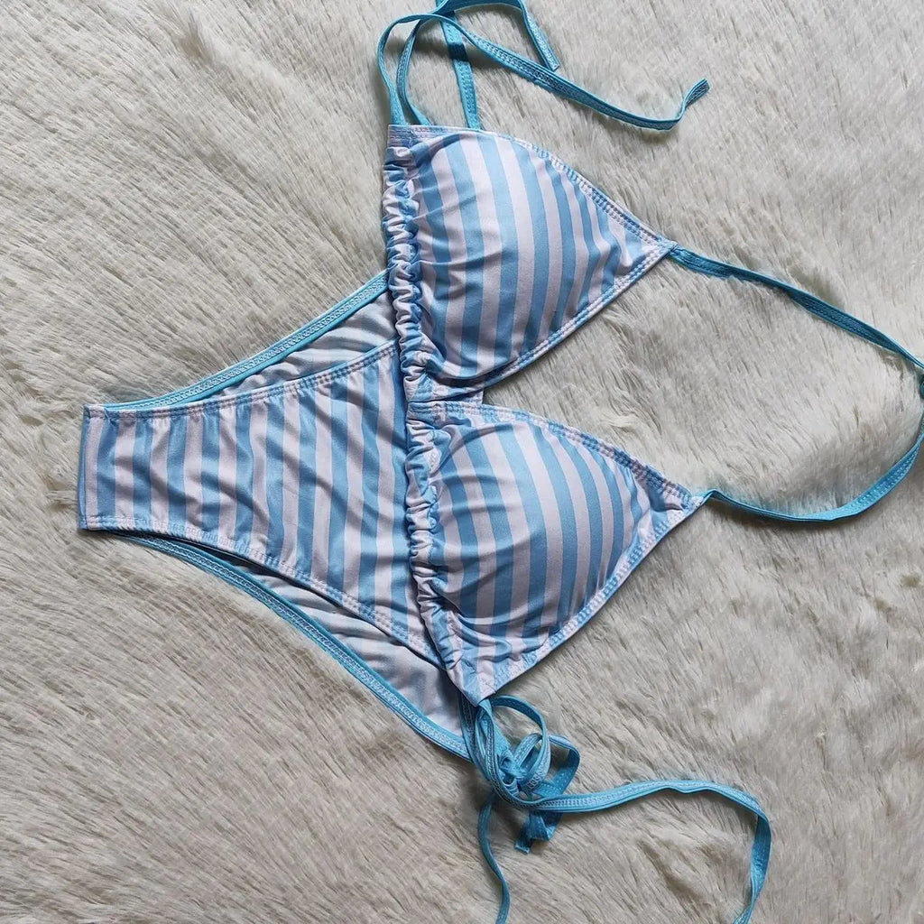 Stripe Two-Piece