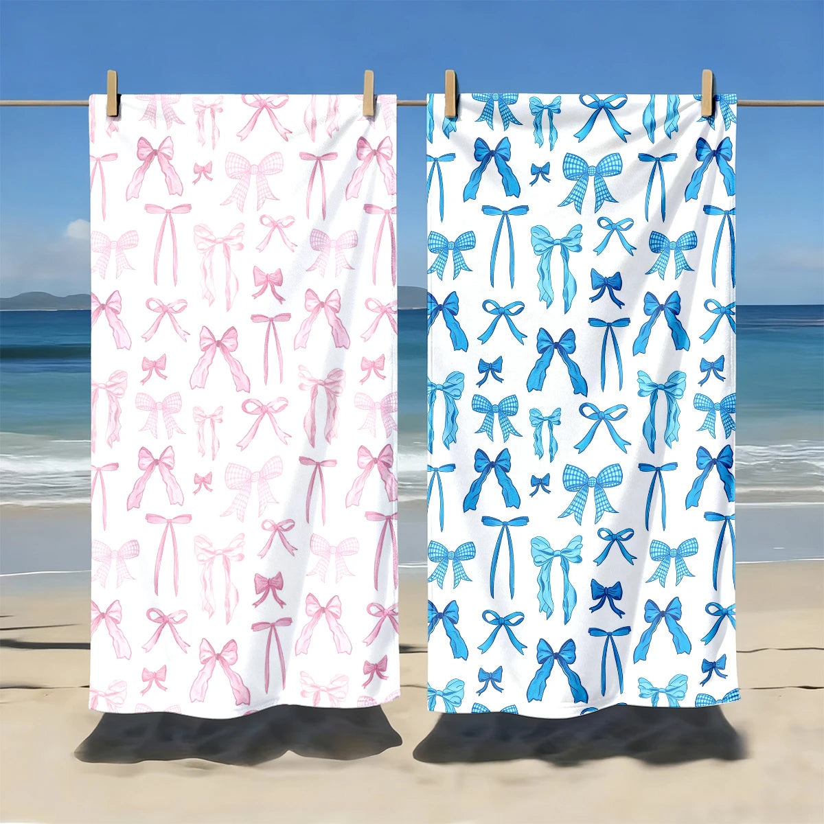2pcs Summer Beach Towels