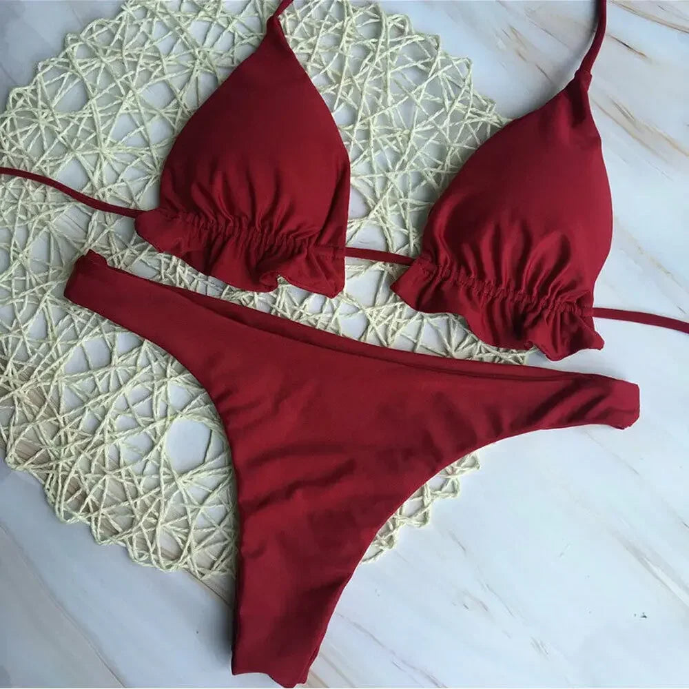 Brazilian Red Bikini