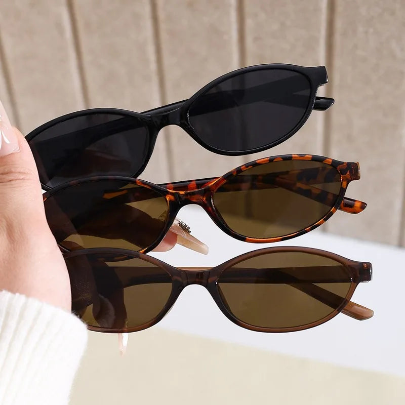 Retro Women's Leopard Brown Sunglasses