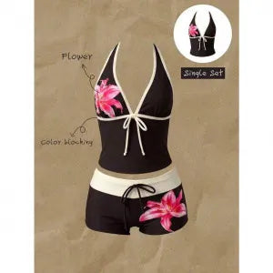 2-Piece Halter Tankini